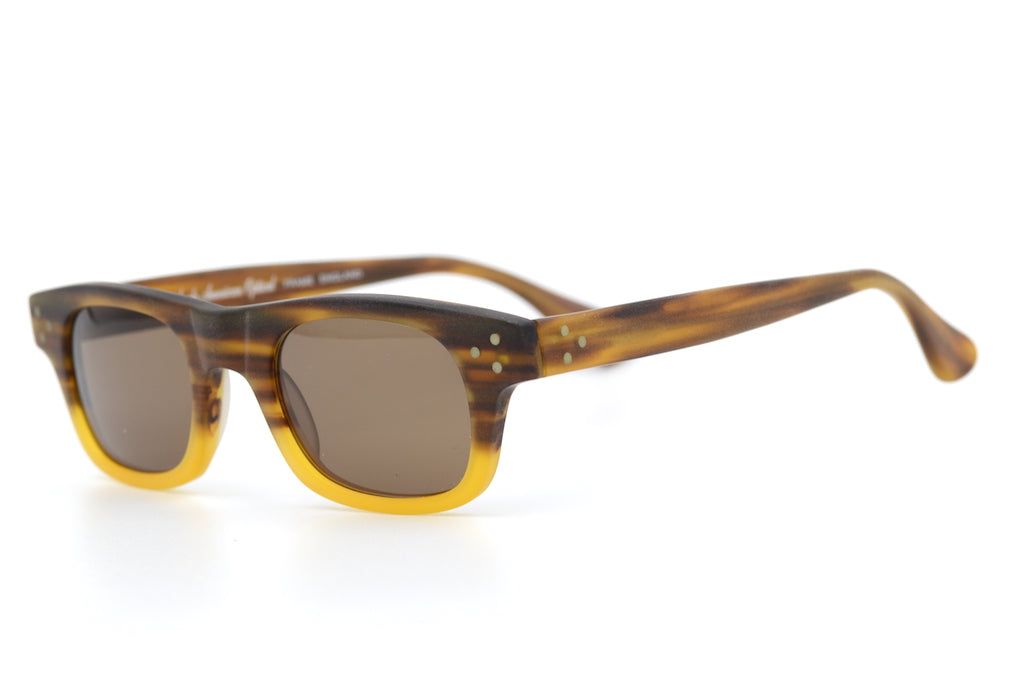 Anglo American Optical 181E GRYO Sunglasses - Classic Aviator Style with UV Protection for Men & Women | Perfect for Driving, Travel, and Outdoor Activities
