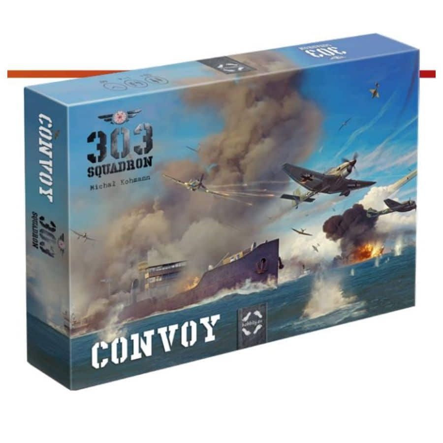 303 Squadron: Convoy Expansion - WWII Air Combat Strategy Board Game for Adults & Teens - Perfect for Game Nights & History Enthusiasts