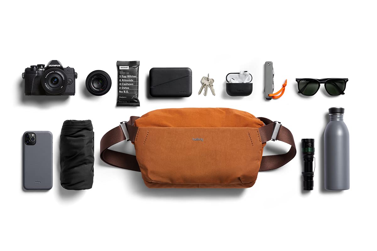 Bellroy Venture Sling 9L - Premium Large Crossbody Bag for Men & Women | Water-Resistant Travel & Everyday Carry Sling Pack for Hiking, Commuting & Urban Adventures