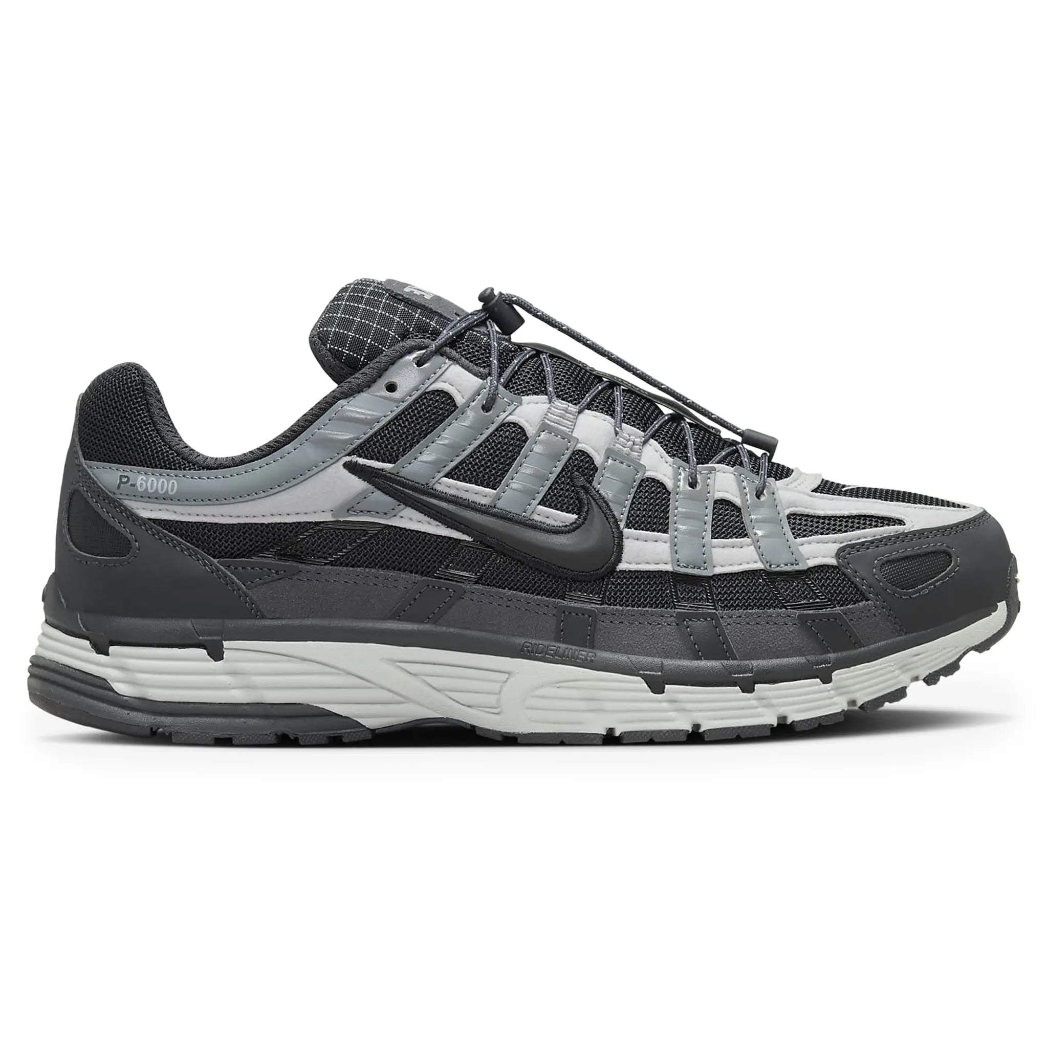 Nike P 6000 Premium Running Shoes for Men - Anthracite/Smoke Grey - Lightweight Cushioned Sneakers for Jogging, Gym & Everyday Wear