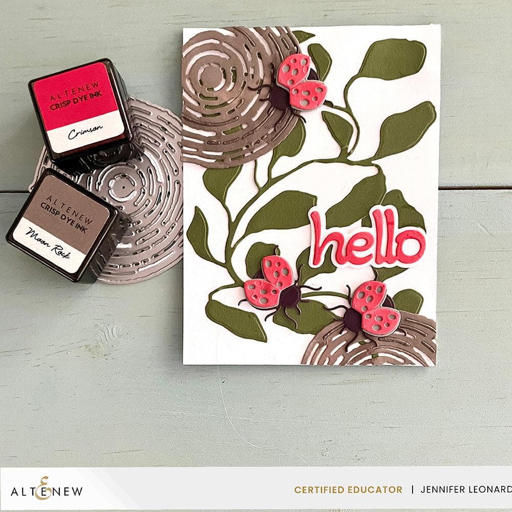 Flowing Leaves Die Cut Scrapbooking Embellishments - Perfect for DIY Cards, Journals, and Fall-Themed Crafts