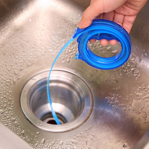 Loinhgeo Drain Cleaning Brush - Sink & Tub Hair Removal Tool for Bathroom, Kitchen, and Home Drain Maintenance | Unclog Drains Easily with This Flexible Snake Brush for Shower, Bathtub, and Sink Cleaning