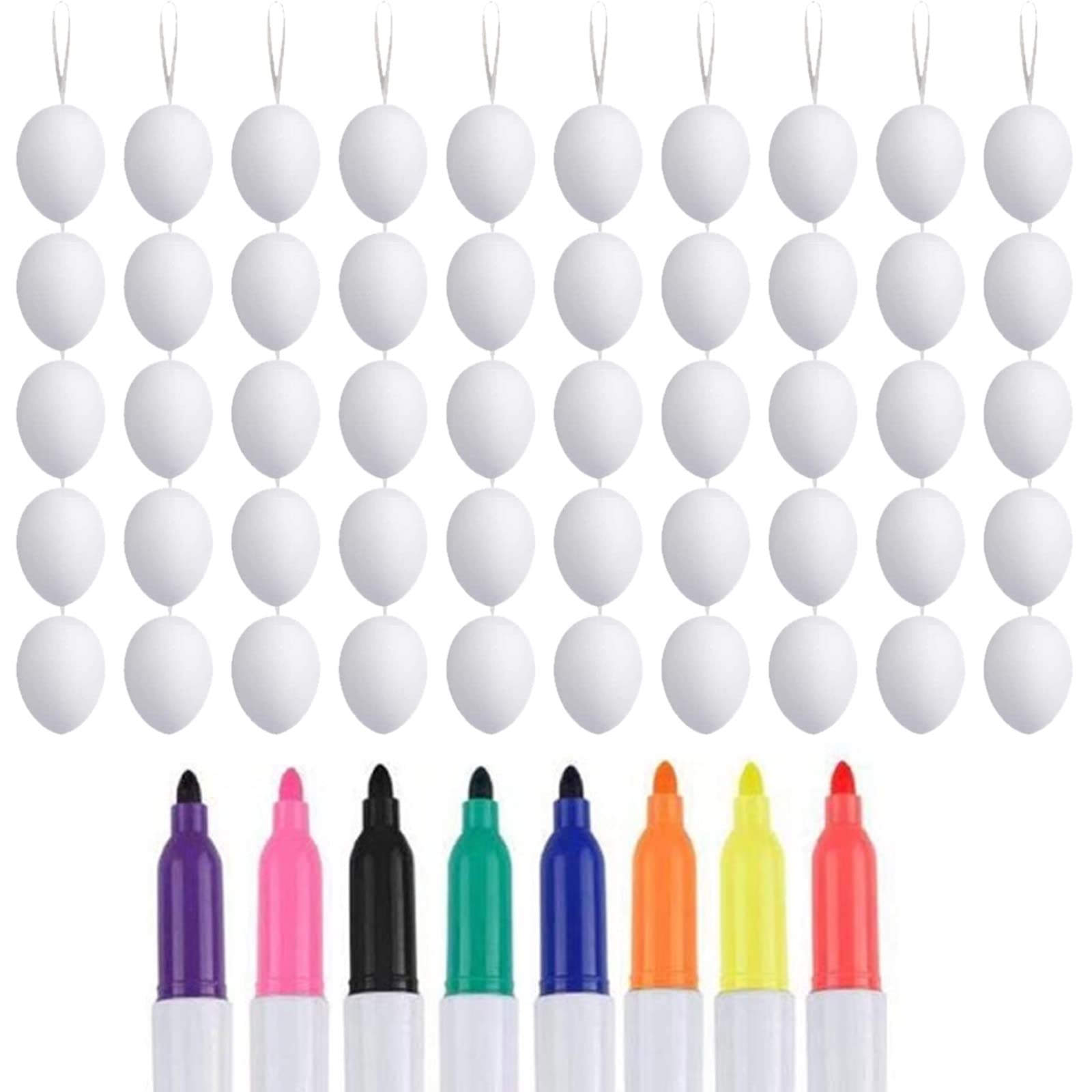 DIY Stained Glass Frame Kit - Hand-Painted Dragon Egg Toy Set for Kids (15ml, White) - Creative Easter & Christmas Ceramic Decor for Home, Party, Gifts