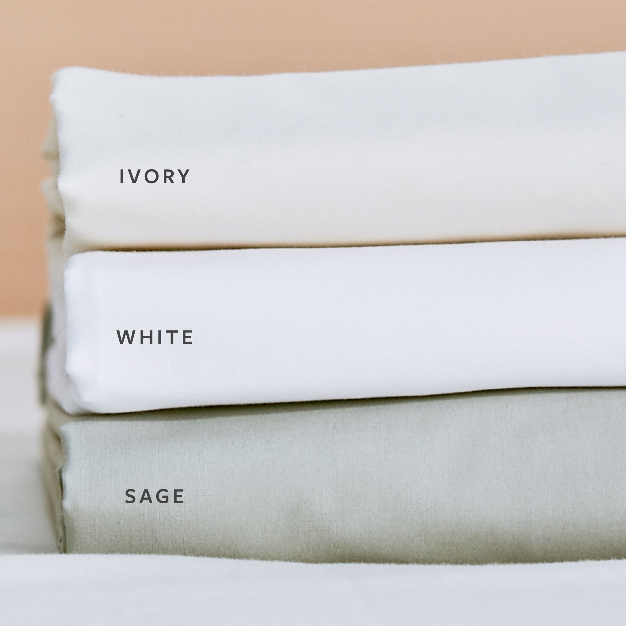 Organic Percale Cotton Sheets 270 Thread Count - Breathable & Soft Bedding for All Seasons - Perfect for Master Bedroom, Guest Room & Dorm