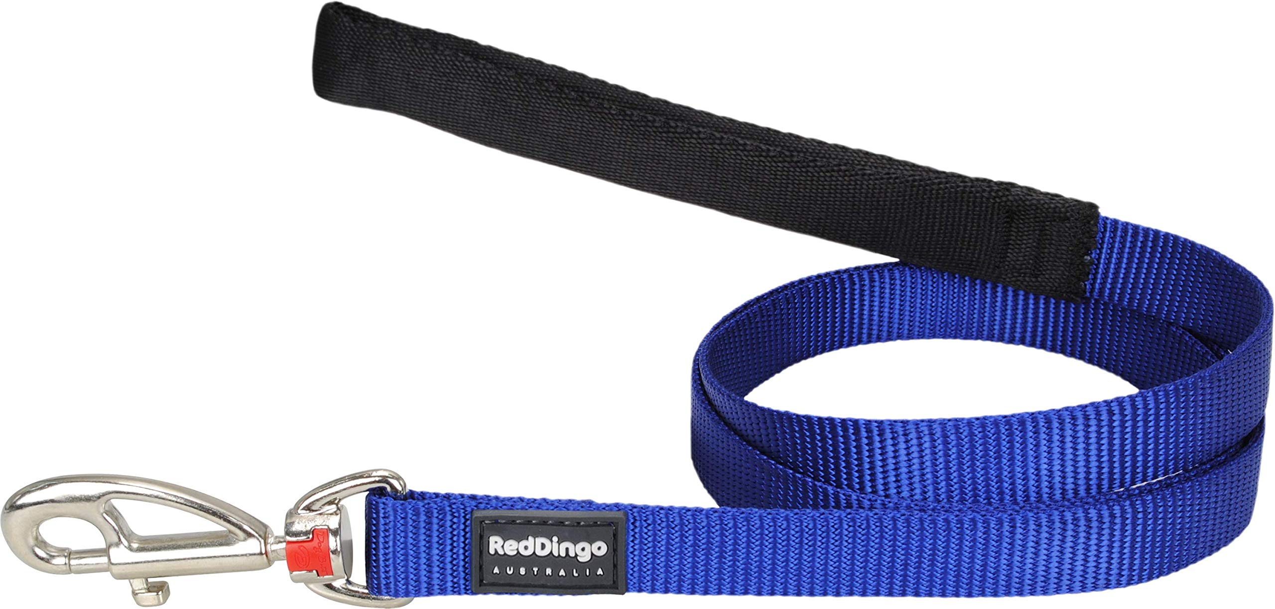 Red Dingo - Blue Smooth Nylon Dog Collar with Quick-Release Buckle - Perfect for Daily Walks, Training, and Outdoor Adventures