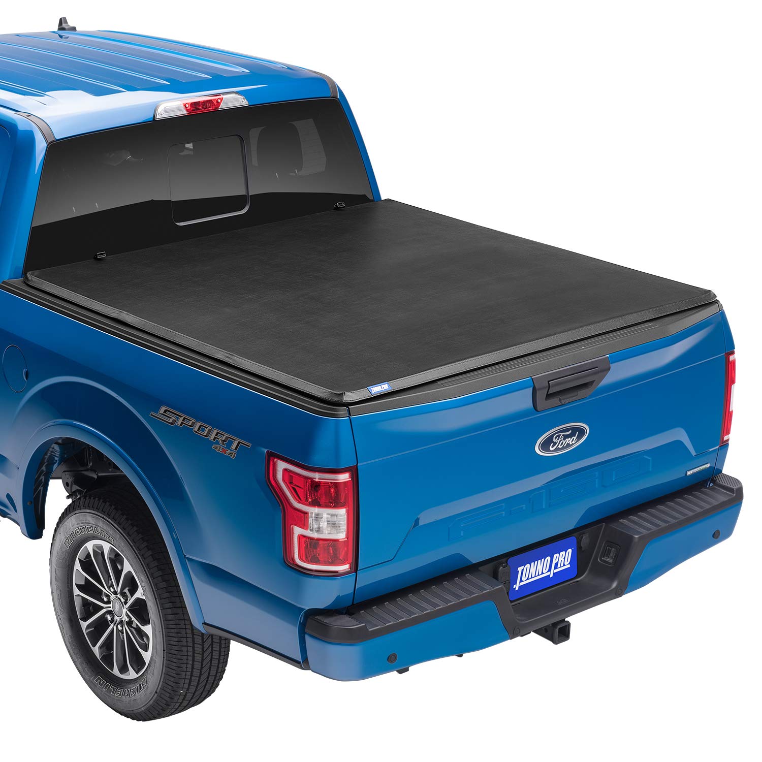 Tonno Pro Tonno Fold Soft Folding Truck Bed Tonneau Cover for Dodge Ram 1500/2500/3500 (2009-2020) | 5'7