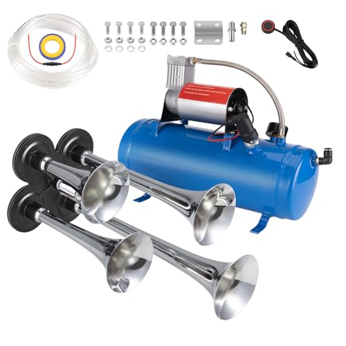 1.6 Gal 4 Trumpet Air with Air Compressor