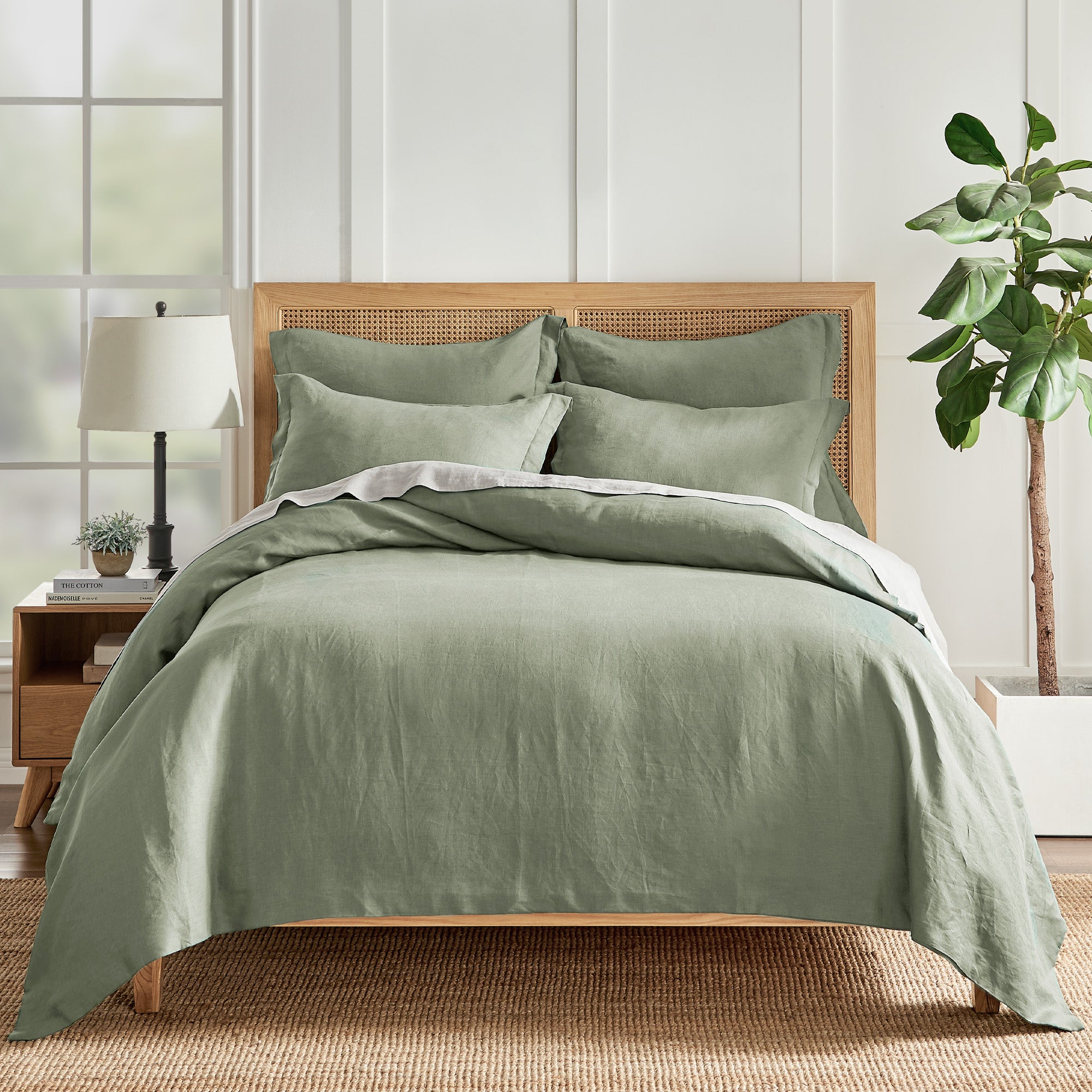 Premium Washed Linen Sham - Soft & Breathable Pillow Cover for Bedroom Decor - Perfect for Master Bedroom, Guest Room & Cozy Home Styling