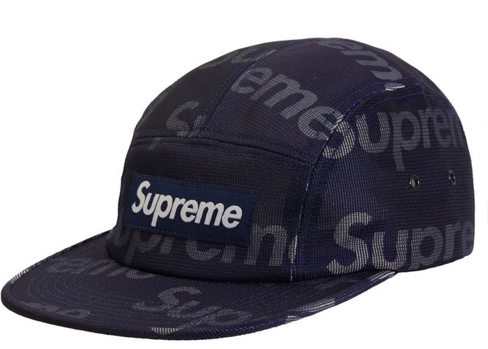 Custom Lenticular Logo Camp Cap - Navy Blue Adjustable Baseball Hat for Men & Women - Perfect for Outdoor Activities, Sports, and Casual Wear