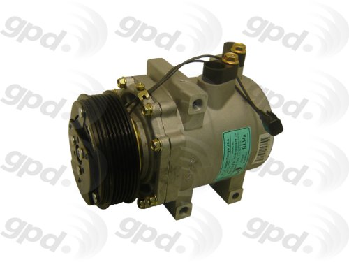 6512376 A/C Compressor for Car - High Performance Auto Air Conditioning Compressor Replacement Part - Perfect for Summer Cooling & Vehicle AC System Repair