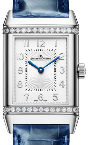 Jaeger-LeCoultre Reverso Classic Duetto Ladies Watch - Stainless Steel & Diamonds - Luxury Women's Timepiece for Business, Gala & Special Occasions