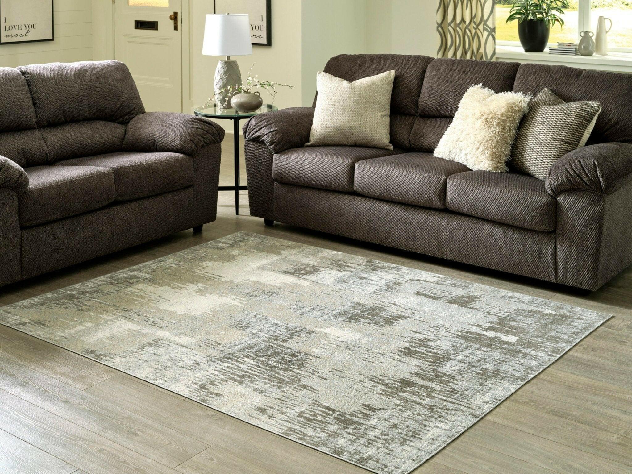 Arriston Rug R405562 - Soft Modern Area Rug for Living Room, Bedroom, Home Decor - Non-Slip Comfortable Floor Mat for Indoor Use