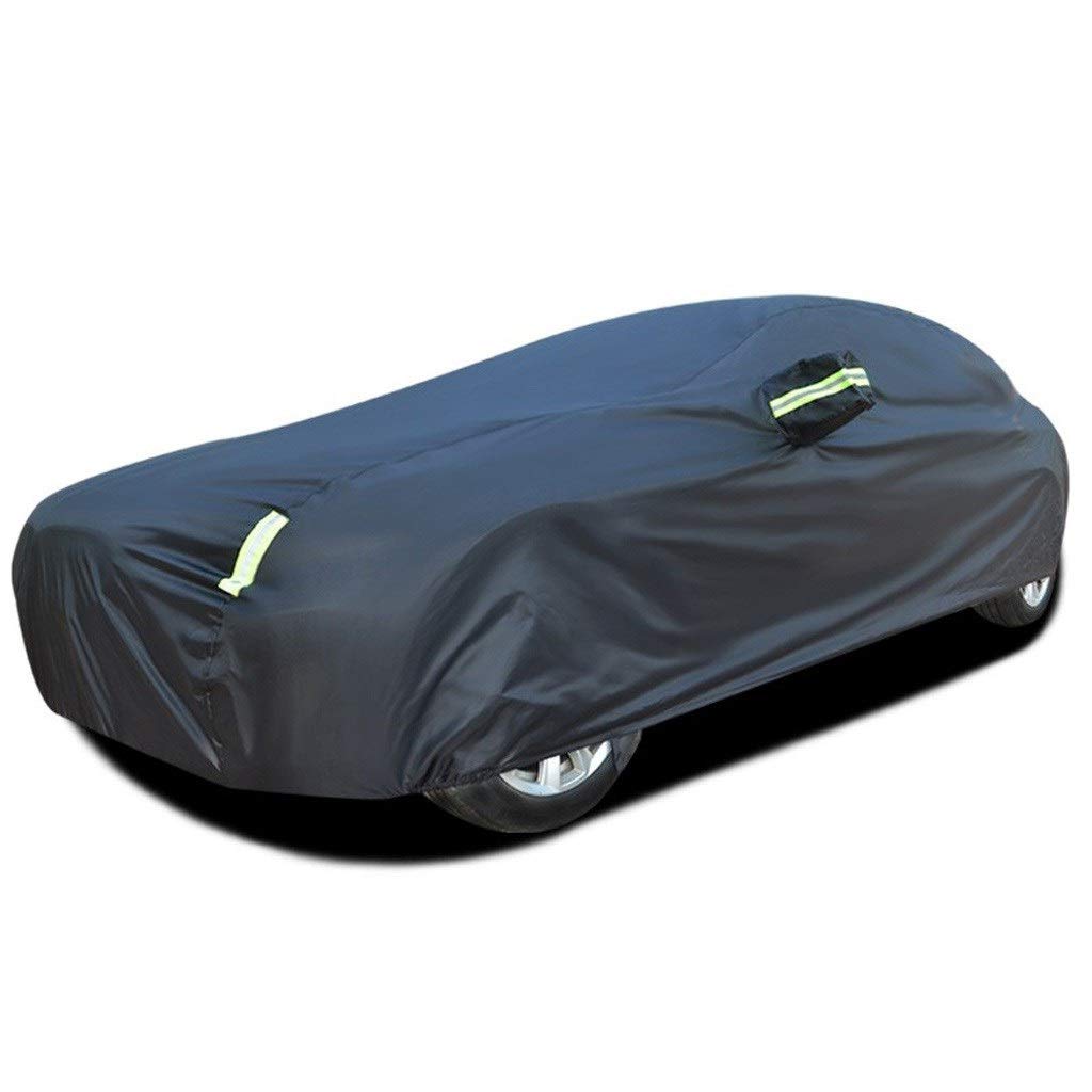 DUWEN Bentley Bentayga Car Cover - Waterproof, UV Protection, All-Weather Outdoor Full Cover for Sun, Rain, Dust & Scratch Protection (Black) - Perfect for Garage, Parking & Long-Term Vehicle Storage