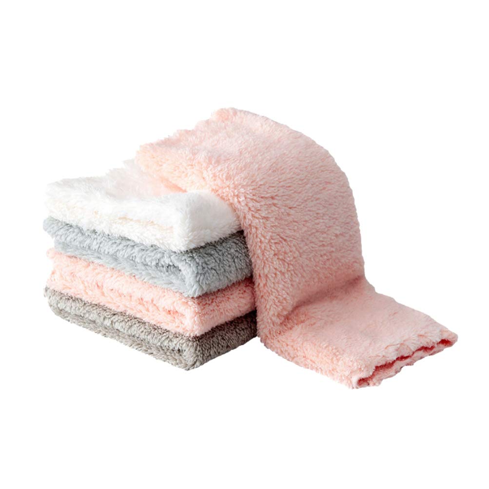 TOPBATHY 10-Pack Thickened Double-Sided Non-Woven Dish Cloths - Super Absorbent Cleaning Rags for Kitchen, Dishes & Dusting - Perfect as Reusable Wet Towels & Duster Cloths for Home & Restaurant Use