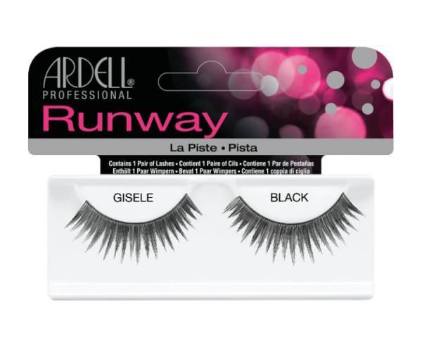 Ardell Runway False Eyelashes - Gisele Black Style for Dramatic Volume & Length | Perfect for Parties, Weddings & Special Occasions