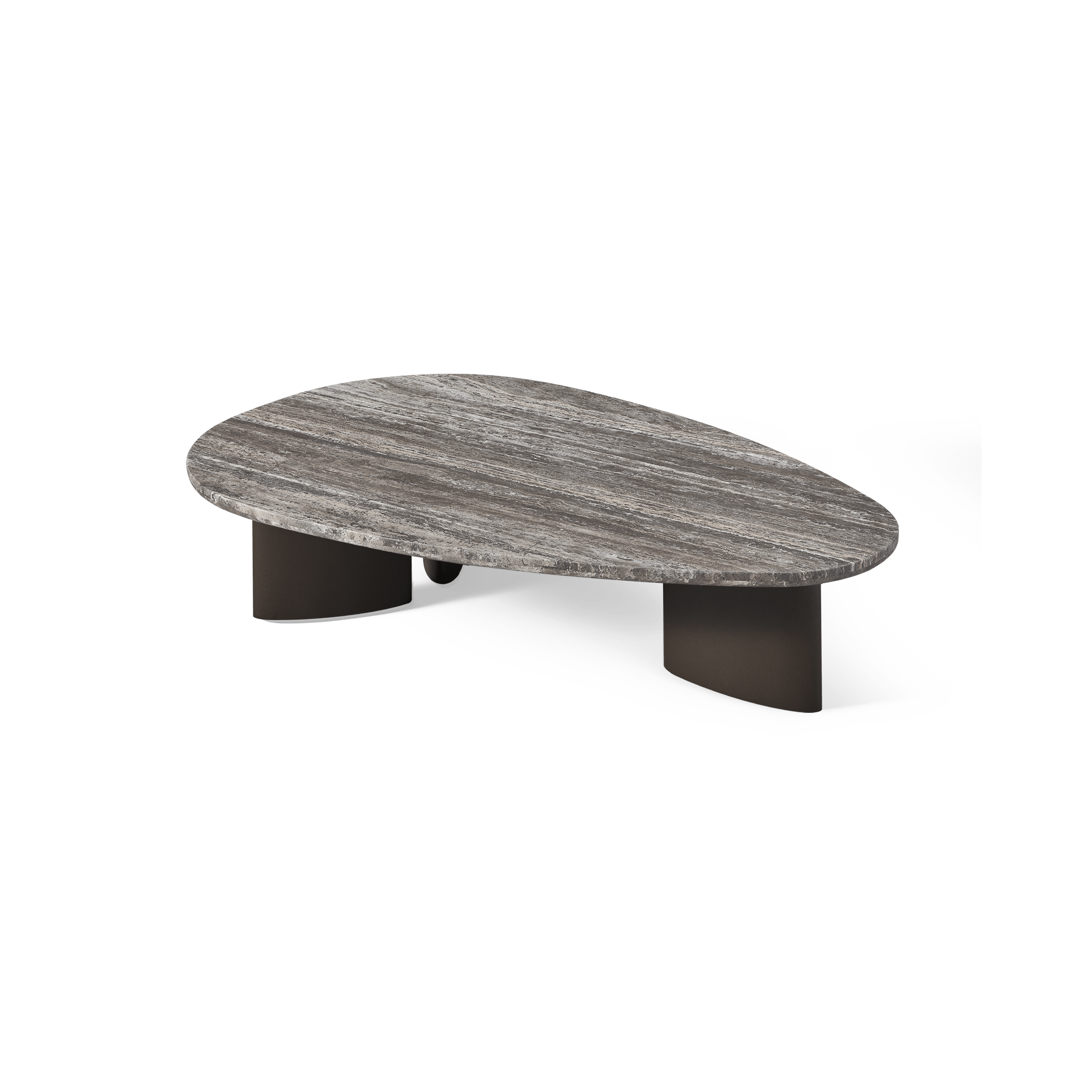 Newport Aluminum Rectangle Coffee Table 64 Inch - Modern & Durable Living Room Centerpiece for Home Decor, Perfect for Family Gatherings & Relaxing Evenings