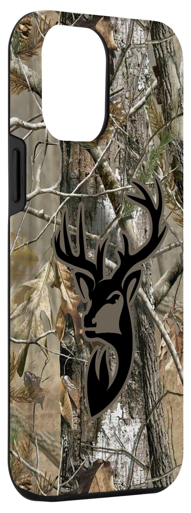 iPhone 12 Pro Max Camo Hunting Case - Durable Deer Buck Design Phone Cover for Outdoor Adventures & Hunting Trips