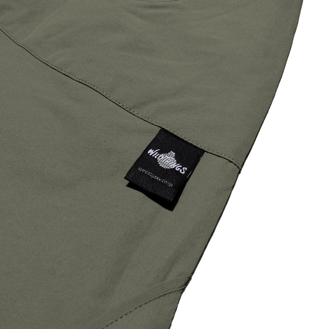 OPEN DIALOGUE X WILDTHINGS KNEE PLEATED CARGO PANTS - Grey Tactical Pants for Outdoor Adventures & Streetwear Fashion