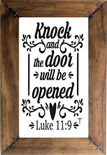 KNOCK AND THE DOOR WILL BE OPENED