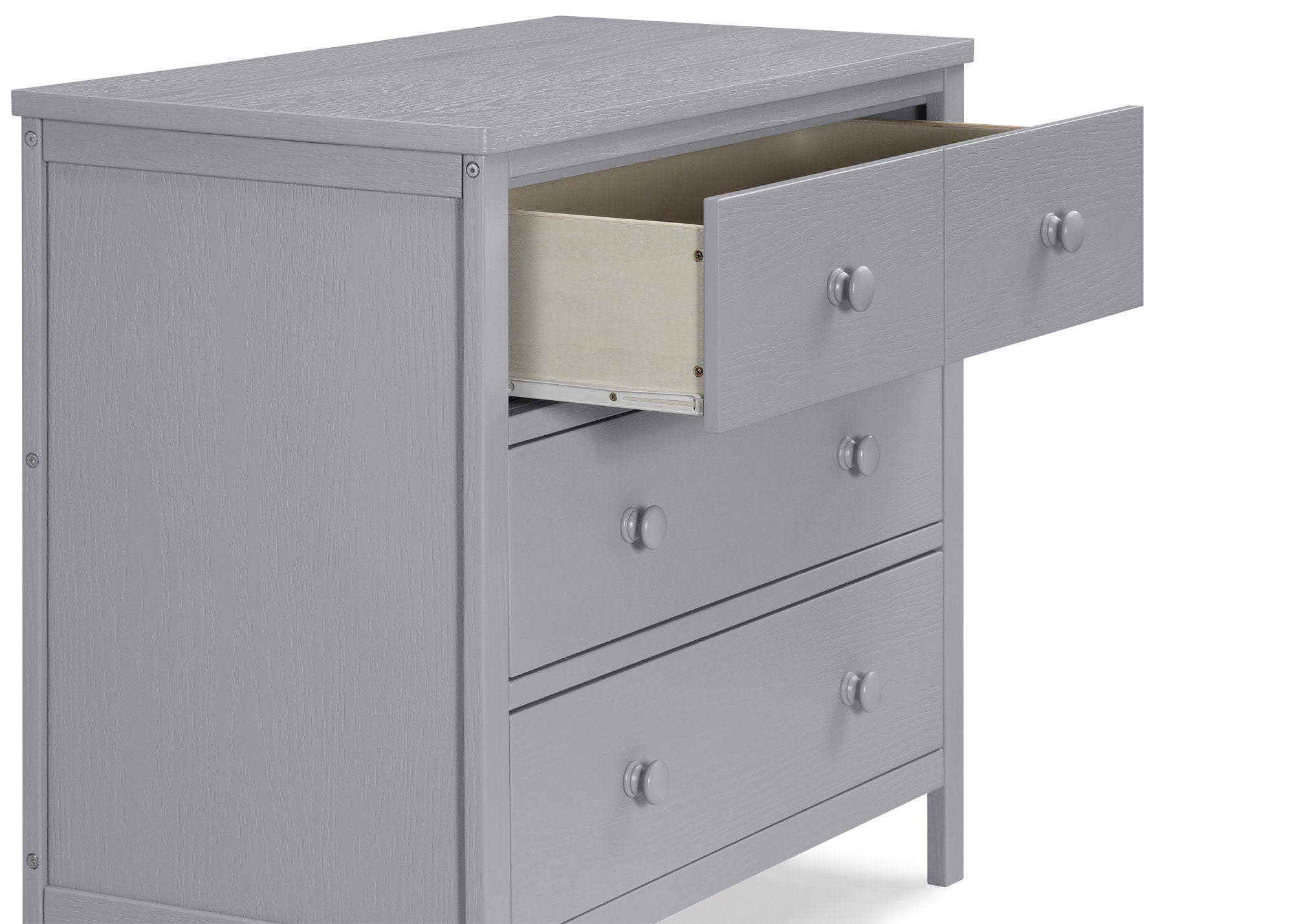 Sweet Beginnings 3 Drawer Dresser - White Nursery Dresser with Soft-Close Drawers for Baby Room Organization | Perfect for Baby Clothes, Diapers & Nursery Storage
