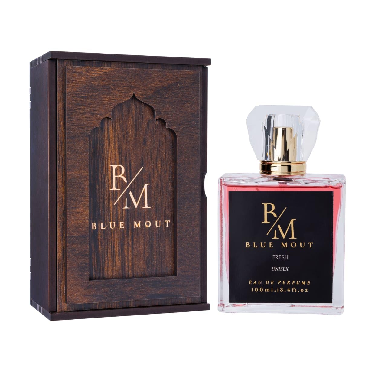 Premium BLUE MOUNT Eau De Parfum for Men & Women - Long Lasting 8-10 Hour Fresh Unisex Fragrance | 100ml Luxury Perfume for Daily Wear, Date Night & Special Occasions