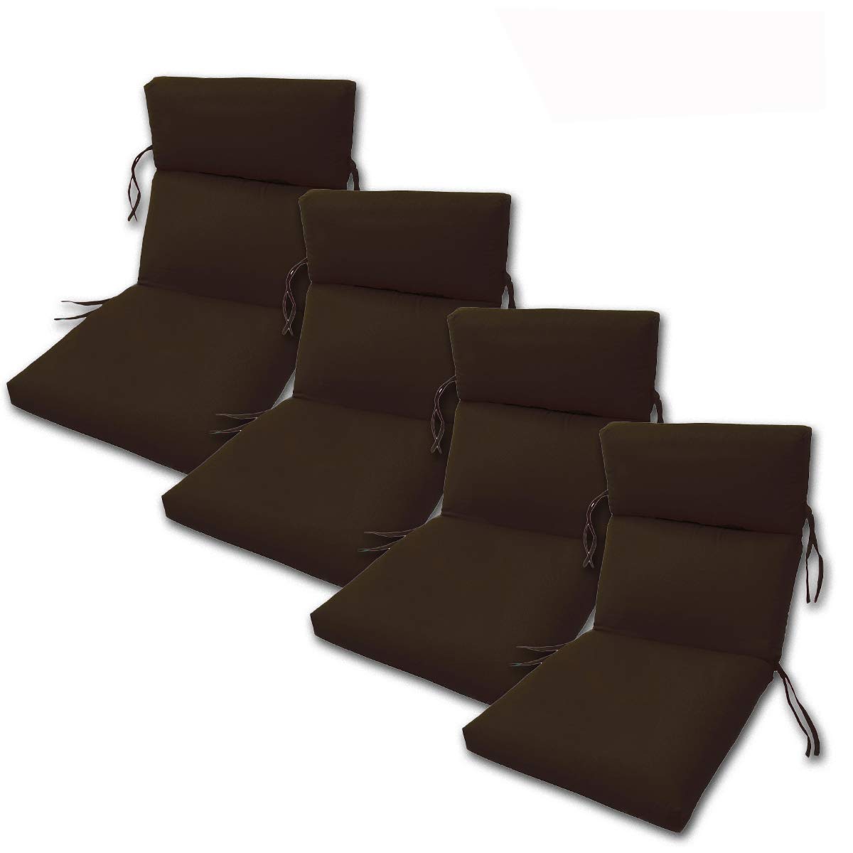 Premium Sunbrella Outdoor Chair Cushions Set of 4 - 22