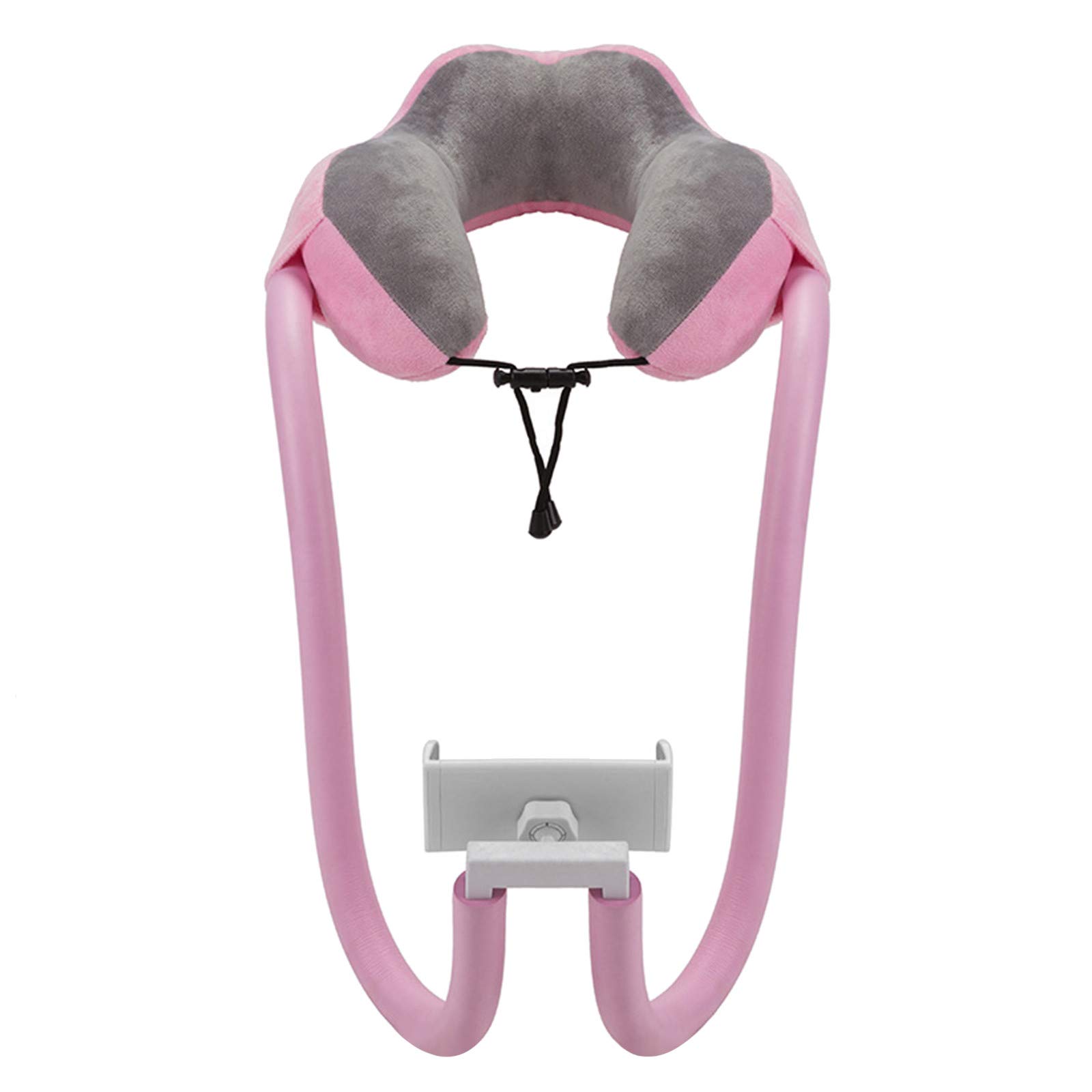 AILLVA Adjustable Lazy Phone Stand Holder - Hanging Neck Pillow Mount for Hands-Free Viewing | Perfect for Bed, Sofa & Travel Use