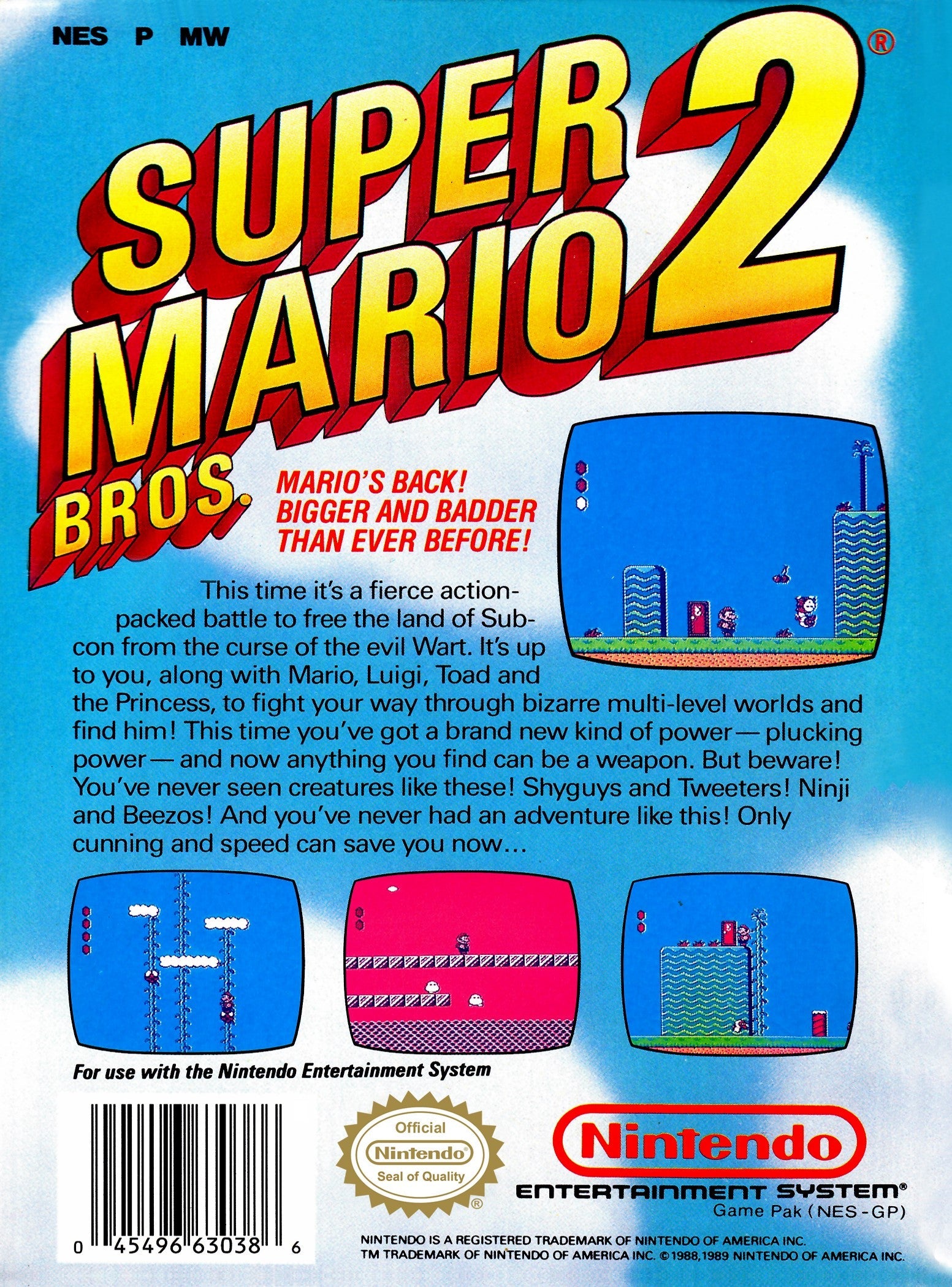 Super Mario Bros. 2 - Classic Nintendo Game for Switch & NES | Fun Family Entertainment & Retro Gaming Experience