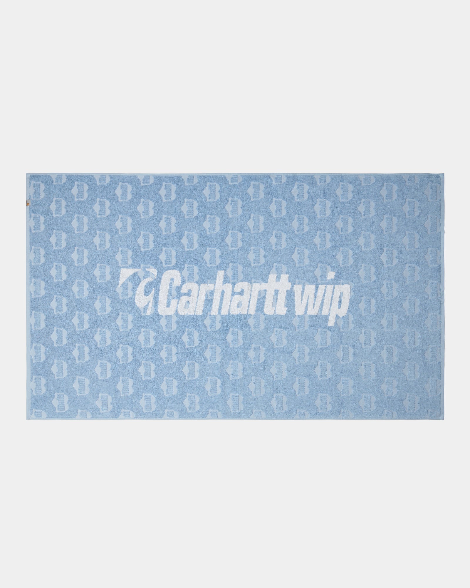 Heart Train Sports Towel - Large Absorbent Workout Towel for Gym, Running & Yoga - Bluebird/White - Perfect for Fitness, Exercise & Active Lifestyles