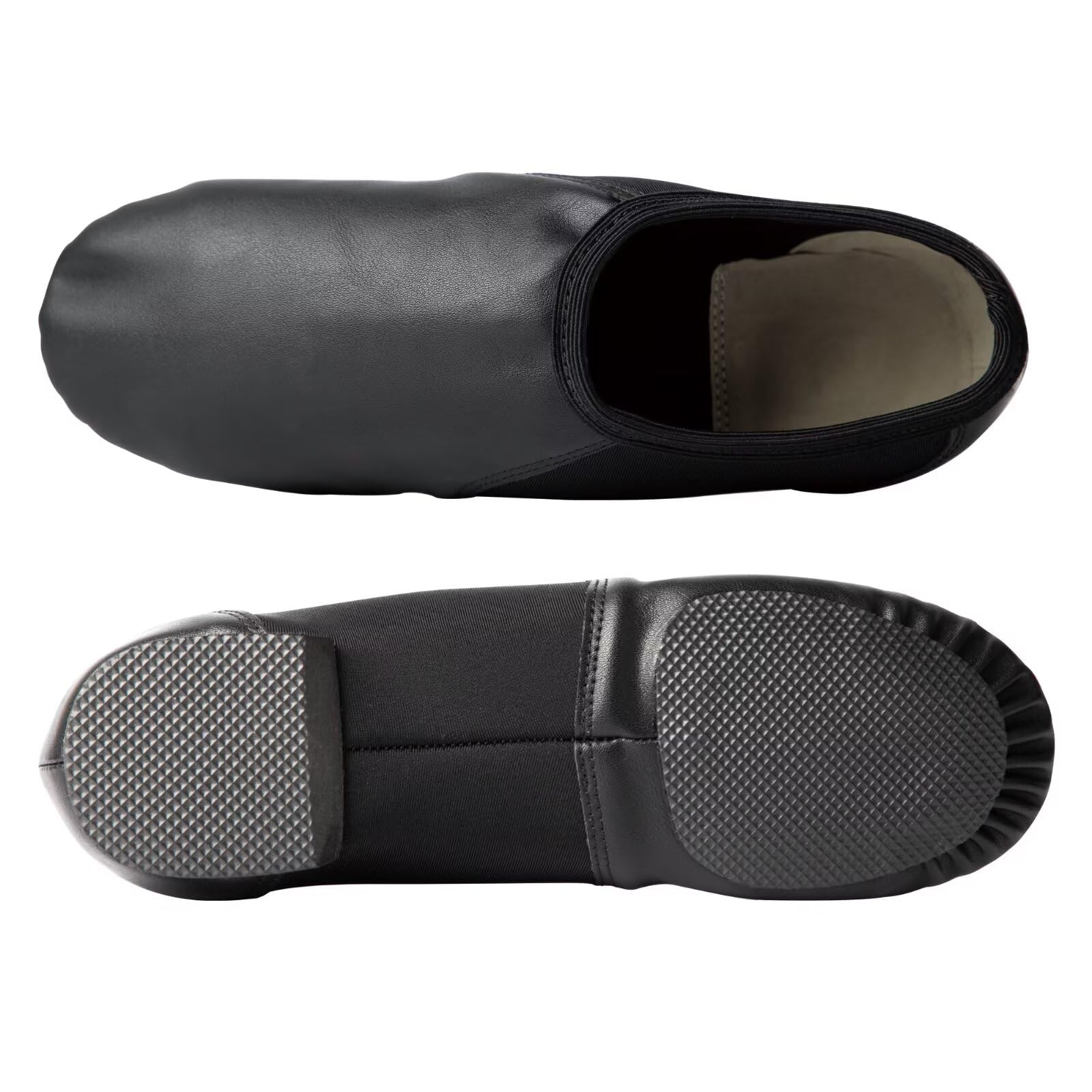 Vegan Leather Jazz Shoes for Girls - Soft & Comfortable Dance Slippers for Toddler, Little Kid & Big Kid - Perfect for Ballet, Jazz Dance & Performance