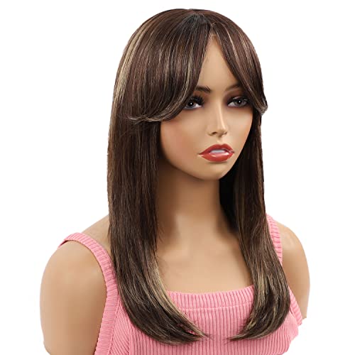 Chocolate Brown Blend Caramel Blonde Highlight