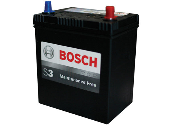 Bosch NS40L 12V Car Battery - 300 CCA, Reliable Starting Power for Cars, Trucks & SUVs - Perfect for Cold Weather & Daily Commuting
