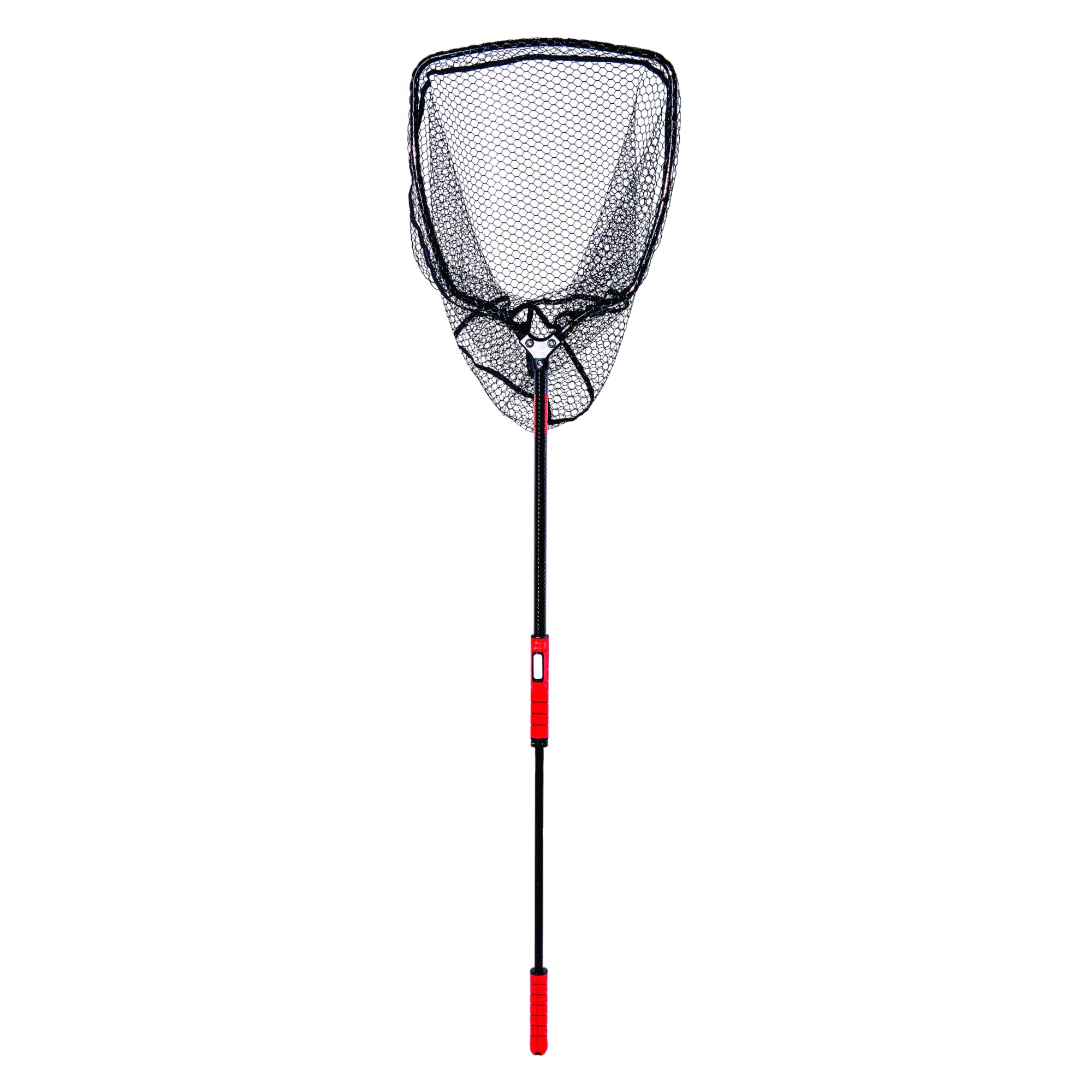 BUBBA Extendable Fishing Net with Corrosion-Resistant Frame, Non-Slip Handle & Carbon Fiber Pole - Perfect for Freshwater, Saltwater, Boat Fishing & Outdoor Adventures