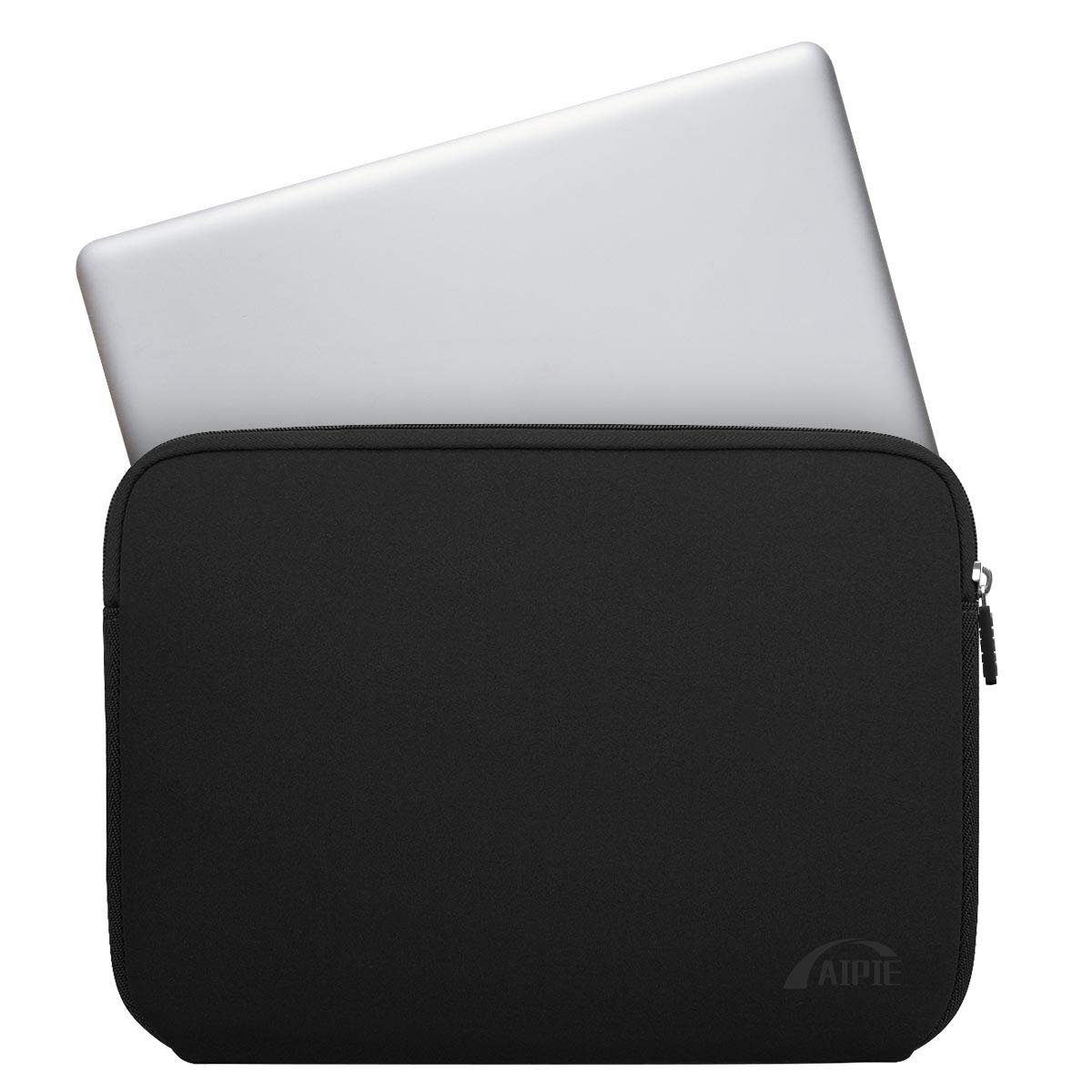 AIPIE 13 Inch Laptop Sleeve Case for MacBook Air Pro M1 M2 & Surface Pro - Protective Padded Bag Compatible with MacBook Pro 13.3 Inch & Other Laptops (32 x 23 x 2.5cm, Black) | Perfect for Travel, Office & School Use