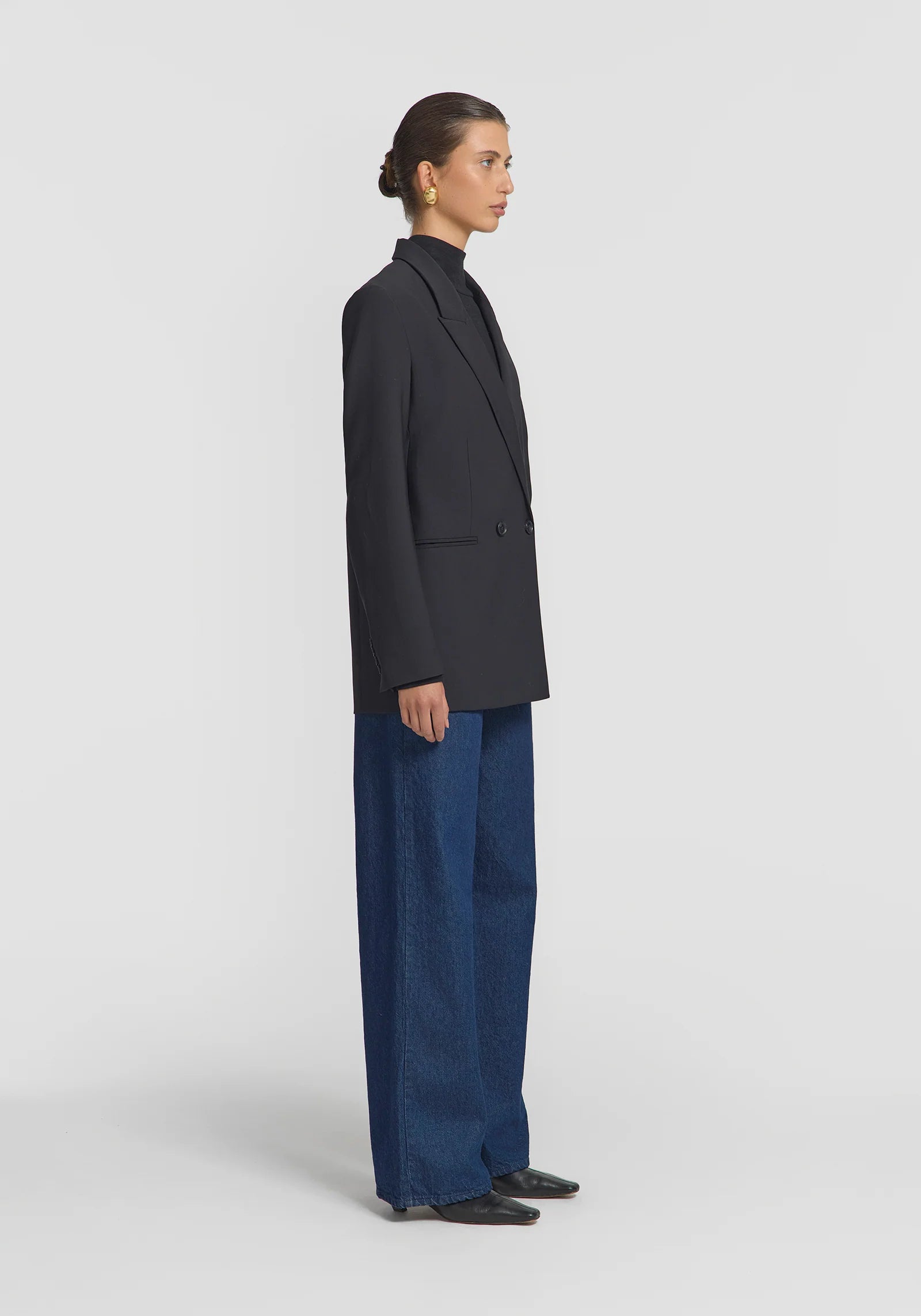 Stylish Collective Blazer in Black - Perfect for Office Wear, Business Meetings & Formal Events