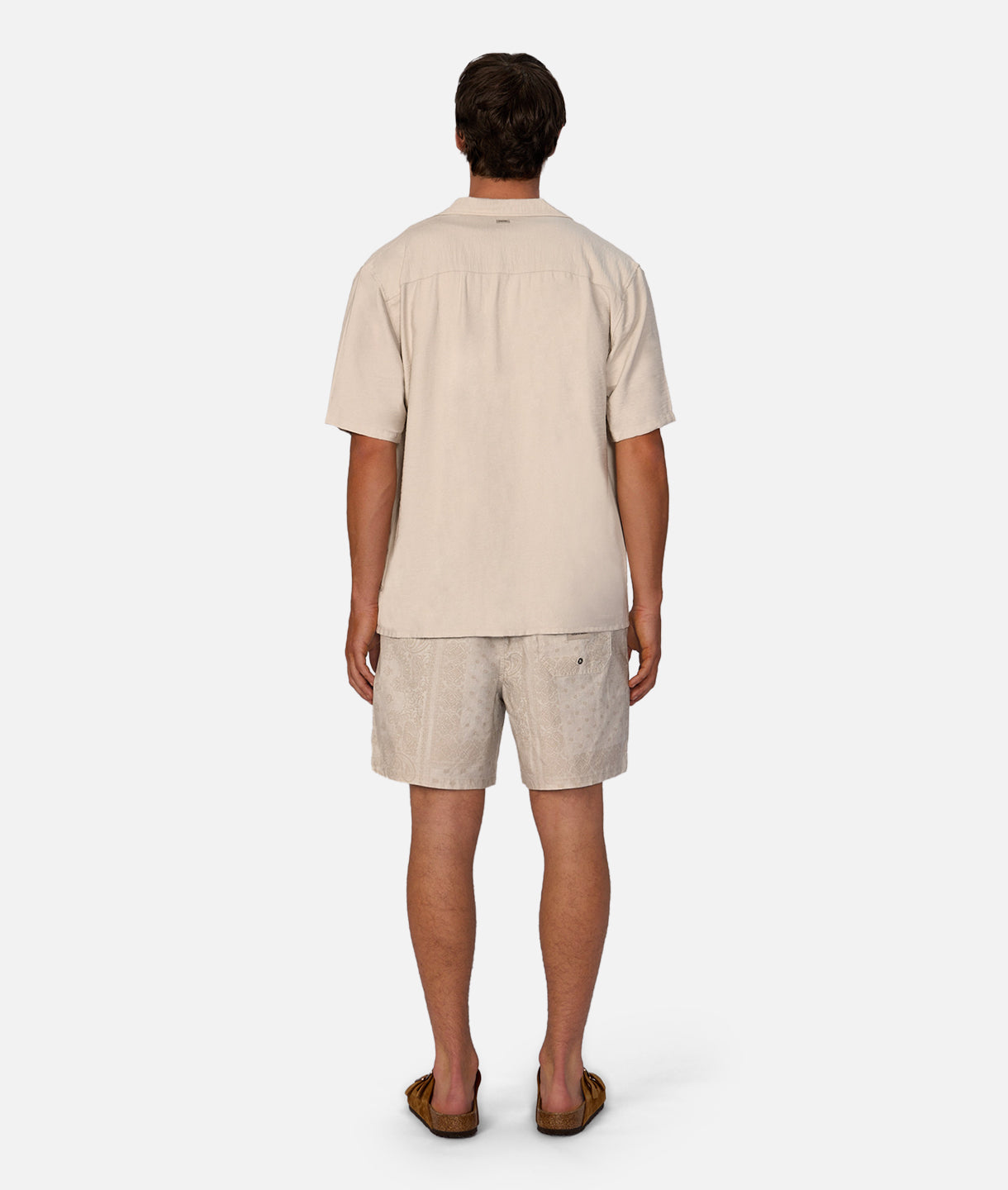 Winona Swim Shorts for Men - Quick-Dry Sand Wheat Color - Perfect for Beach, Pool, and Summer Vacations