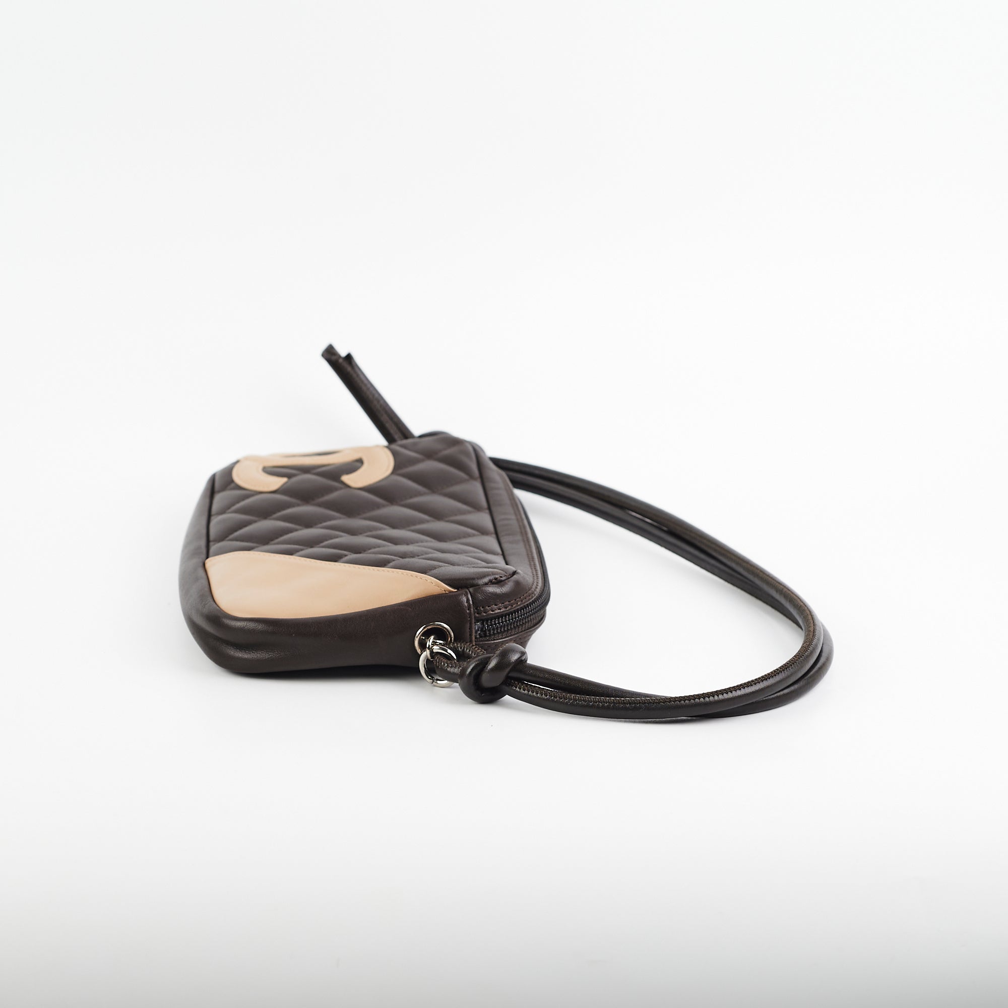 Chanel Rue Cambon Pochette Handbag in Classic Brown - Perfect for Evening Events & Luxury Fashion Accessories