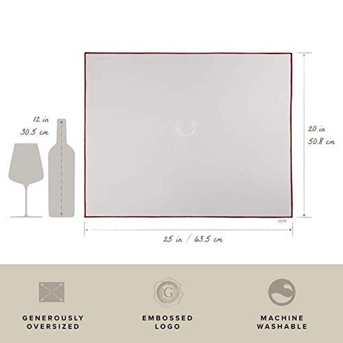 Premium Microfiber Polishing Cloth Set of 4 - Ultra Soft Cleaning Cloth for Crystal Wine Decanters, Glassware, Jewelry & Electronics - Streak-Free Shine for Fine Glassware, Lenses & Delicate Surfaces