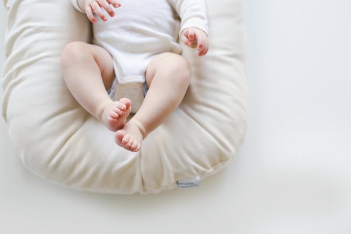 Organic Cotton Cover for Snuggle Me Infant Lounger - Soft & Breathable Baby Nest Cushion Protector - Perfect for Nursery, Playtime & Co-Sleeping