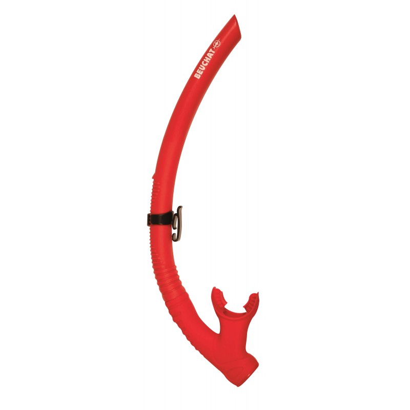 Beuchat Spy Purge Red Spearfishing Mask - Anti-Fog Scuba Diving Goggles for Clear Underwater Vision - Perfect for Spearfishing, Snorkeling, and Freediving Adventures