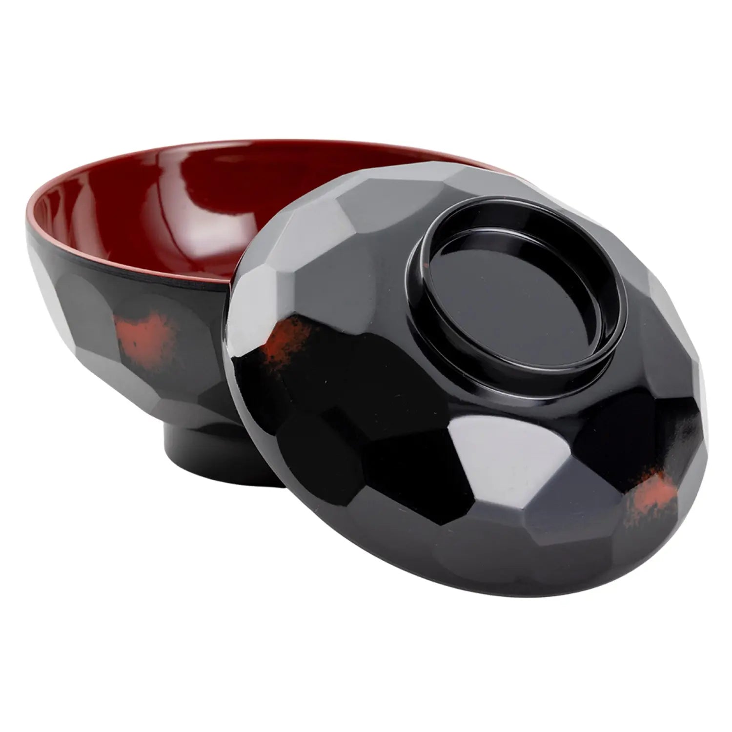 Premium Melamine Kikko Pattern Soup Bowl - 12cm (4.7