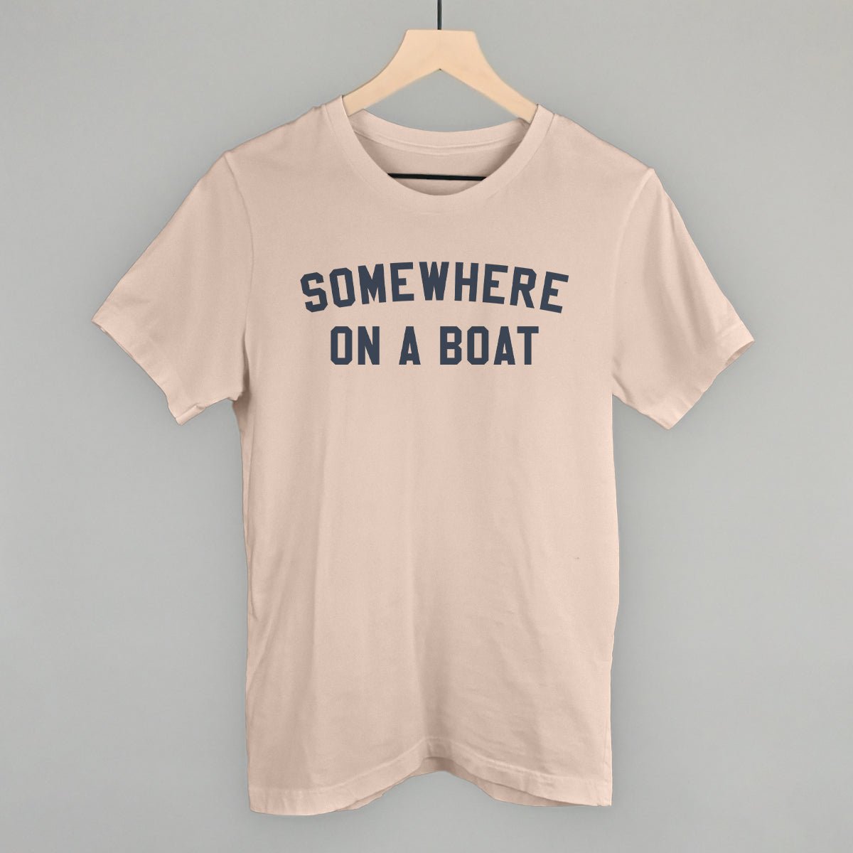Somewhere On A Boat - Premium Nautical Decor for Home & Office - Perfect for Beach Houses, Boats, and Coastal-Themed Spaces