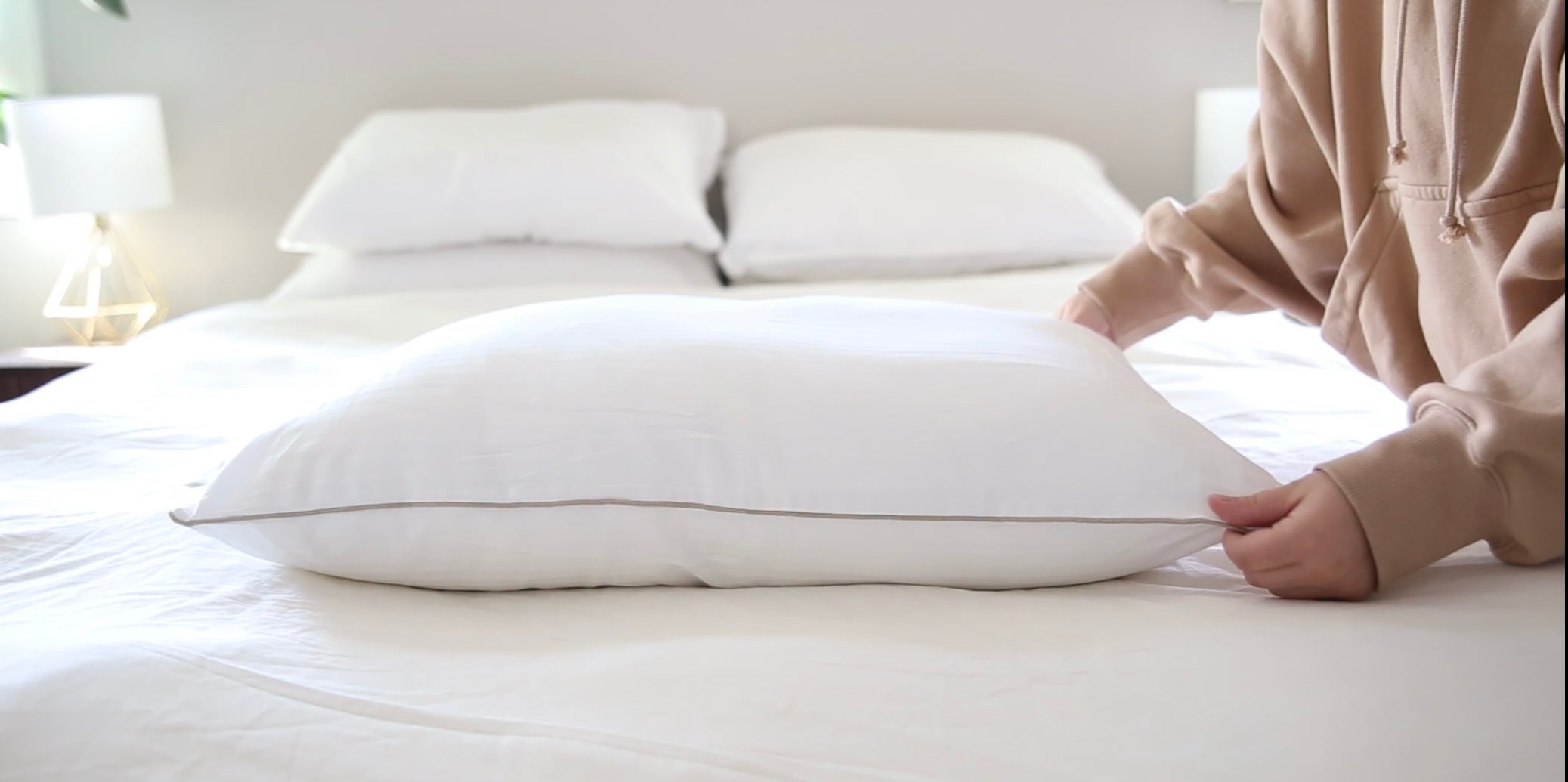 Indulgence® Synthetic Down Pillow - Hypoallergenic & Supportive for Side, Back & Stomach Sleepers - Perfect for Home, Travel & Hotel Use