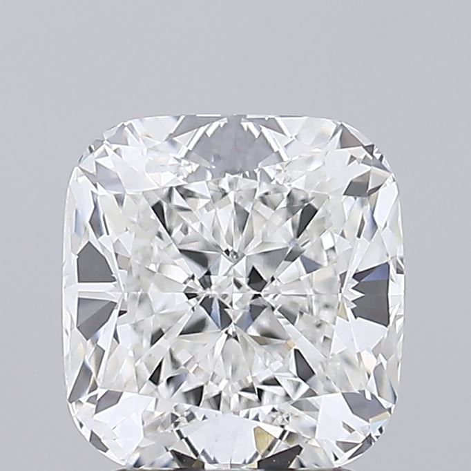 3.01 Carat E Color VVS2 Clarity Cushion Cut Lab-Grown Diamond for Engagement Rings & Fine Jewelry