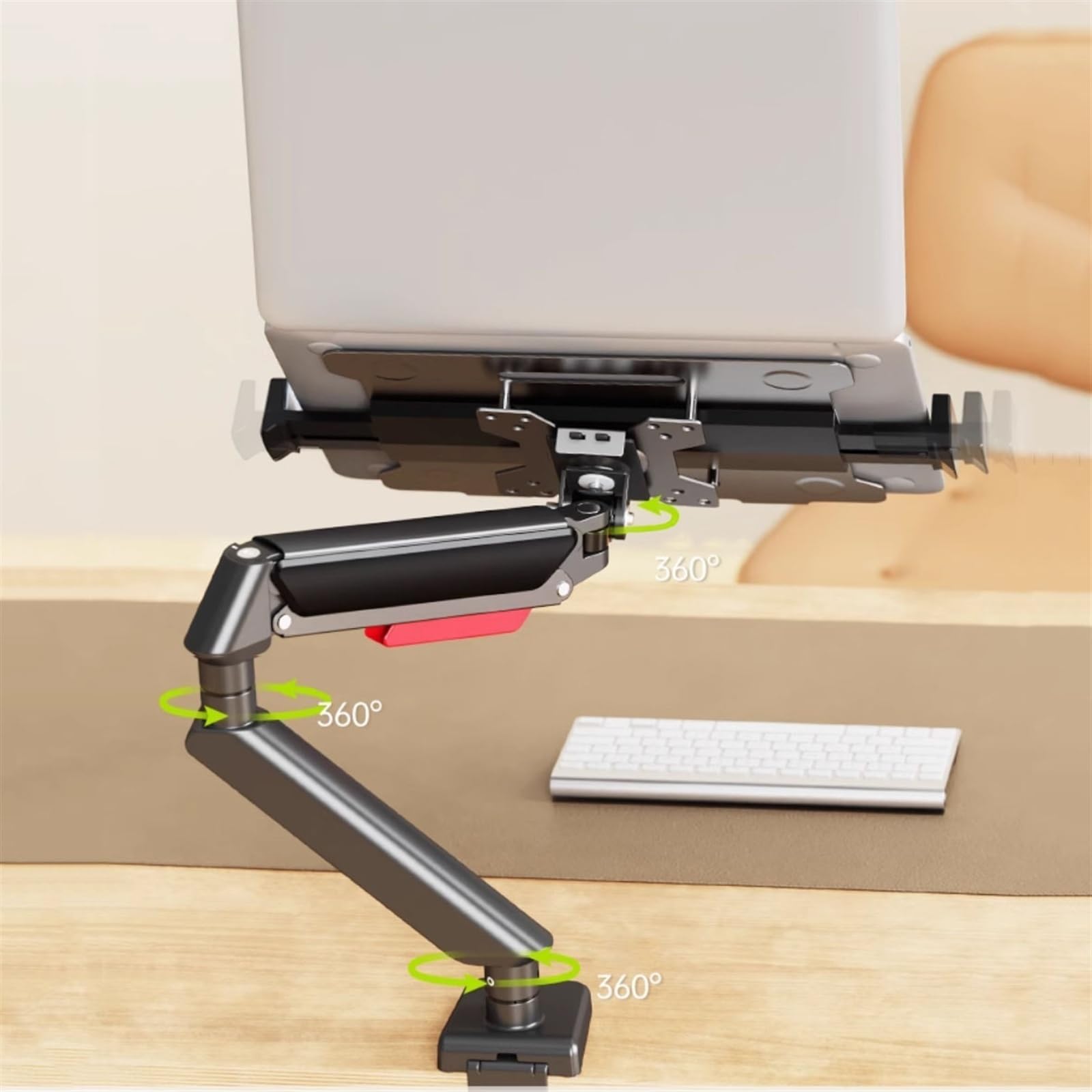 Adjustable Laptop Mount Stand for 10-17