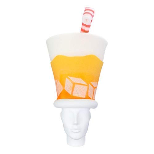 Foam Party Hats - Fun Cocktail Glass & Dress Hats for Bartenders | Signature Bar Decor for Themed Parties & Nightclub Events
