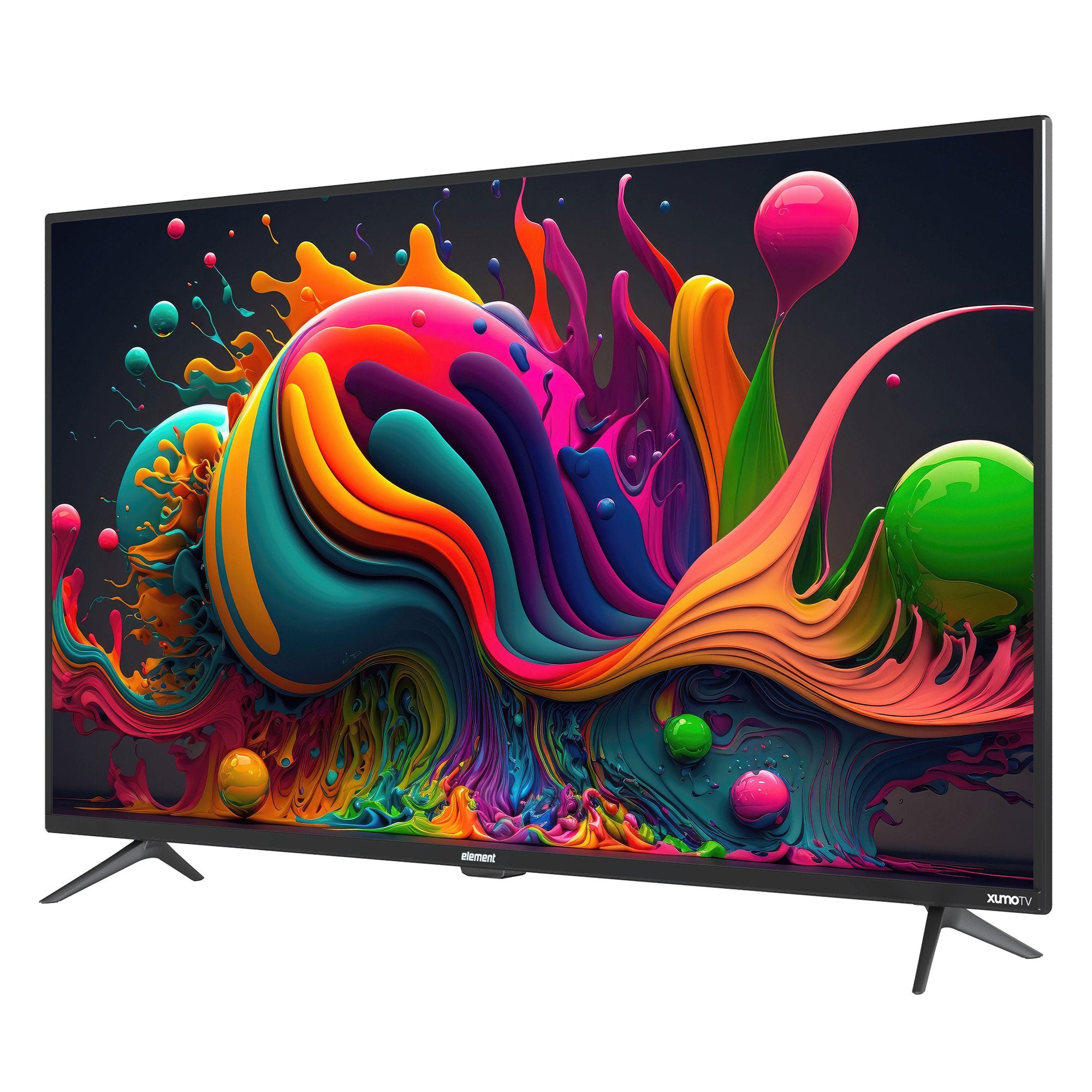Element Electronics 55-Inch 4K UHD HDR Smart Xumo TV with Built-in Streaming (Model E500AC55C) - Perfect for Living Room Entertainment & Home Theater Setup
