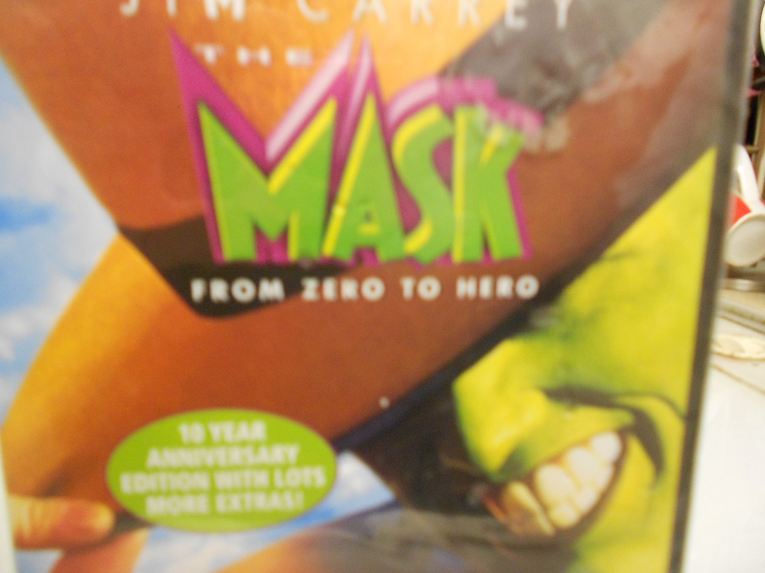 The Mask DVD - Jim Carrey Comedy Movie | Perfect for Movie Nights & Family Entertainment