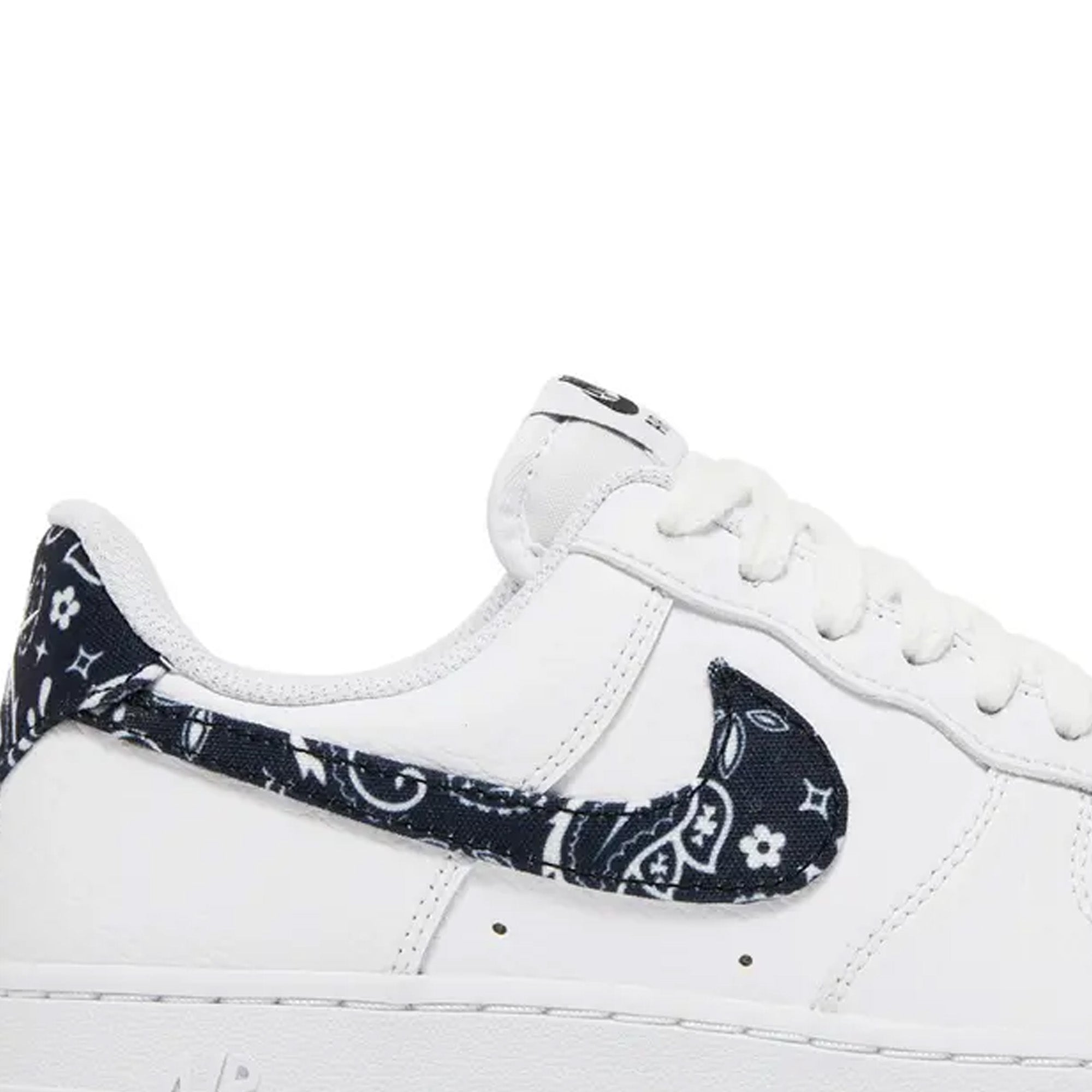 Nike Air Force 1 Low '07 White Black Paisley Women's Sneakers (2021) - Casual Streetwear & Everyday Fashion Shoes