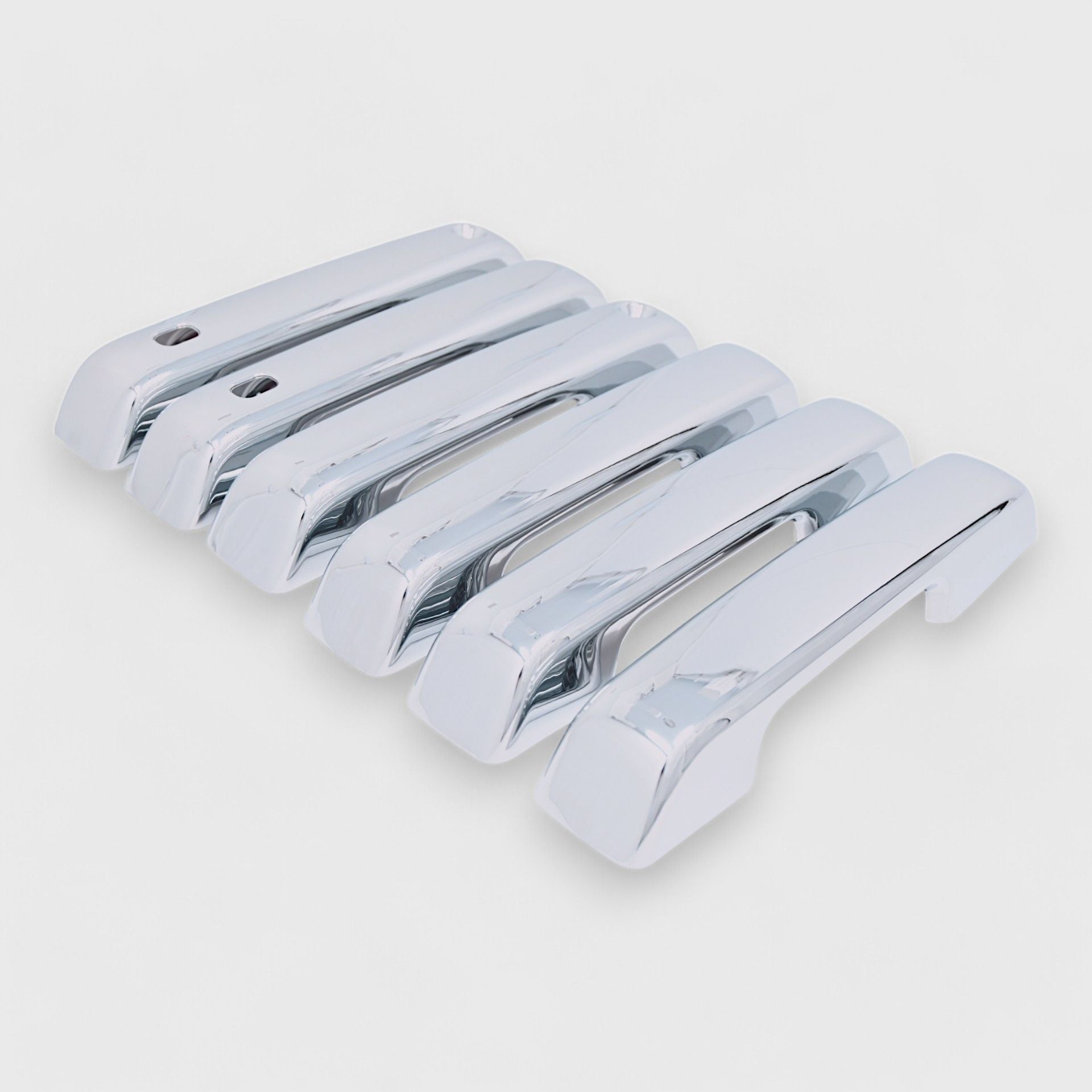 Smart Key Chrome Door Handle Cover - DH331 | Secure & Stylish Upgrade for Home & Office Doors